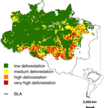 A comparison of sampling designs for estimating deforestation from Landsatimagery: A case study of the Brazilian Legal Amazon