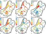 Modeling multidecadal surface water inundation dynamics and key drivers on large river basin scale using multiple time series of Earth-observation and river flow data